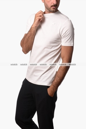 Tshirt Kway uomo bianca Odom jersey peach