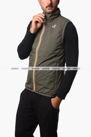 Smanicato Kway uomo verde scuro Le Vrai 4.0 Rouland Warm