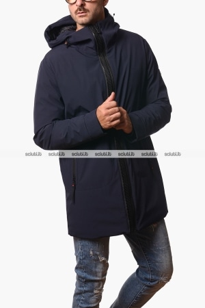 Cappotto Peuterey uomo blu scuro Metide SRTR GRS 02