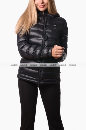 Piumino Blauer donna nero leggero in ovatta Ellis