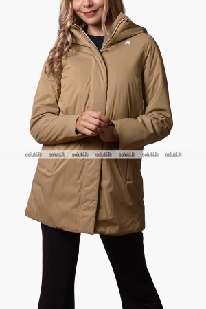 Giubbotto Kway donna beige khaki Sophie Twill Soft Beaver