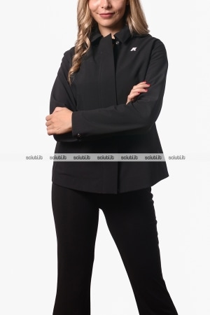 Giubbotto Kway donna nero Bleizou bonded