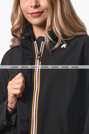 Giubbotto Kway donna nero Bleizou bonded