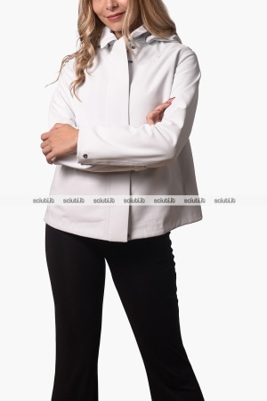 Giubbotto Kway donna bianco Bleizou bonded