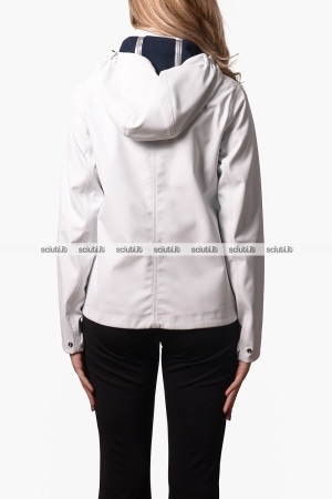 Giubbotto Kway donna bianco Bleizou bonded
