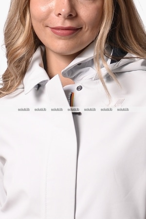 Giubbotto Kway donna bianco Bleizou bonded